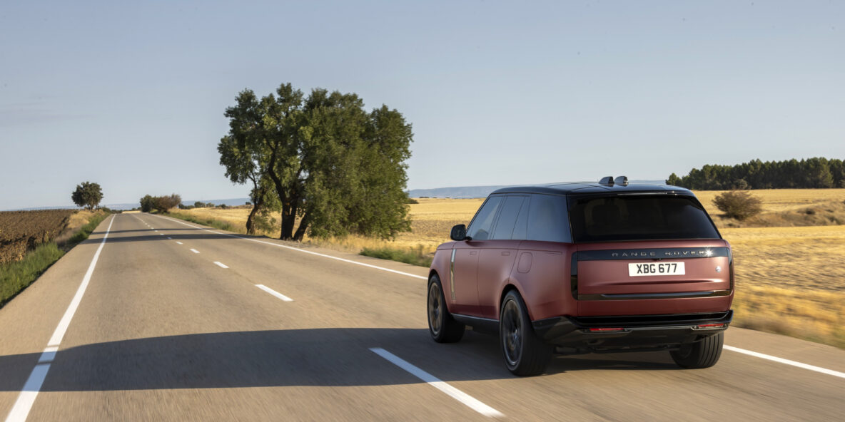 JLR RANGE ROVER having a bit of a drive