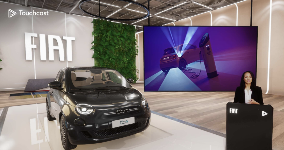 Fiat metaverse store