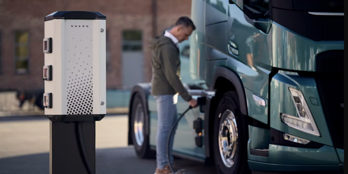 Volvo Truck charging